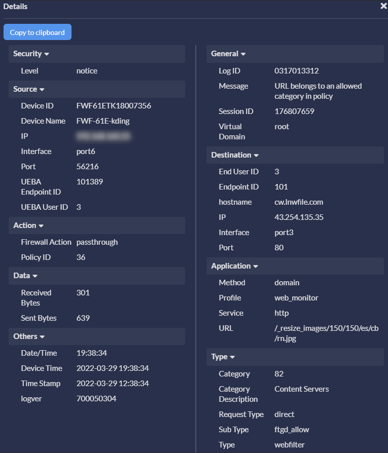 Web Filter | FortiPortal 7.4.5 | Fortinet Document Library