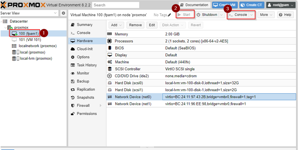 Deploying FortiPAM-VM on Proxmox | FortiPAM Private Cloud 1.5.0 ...