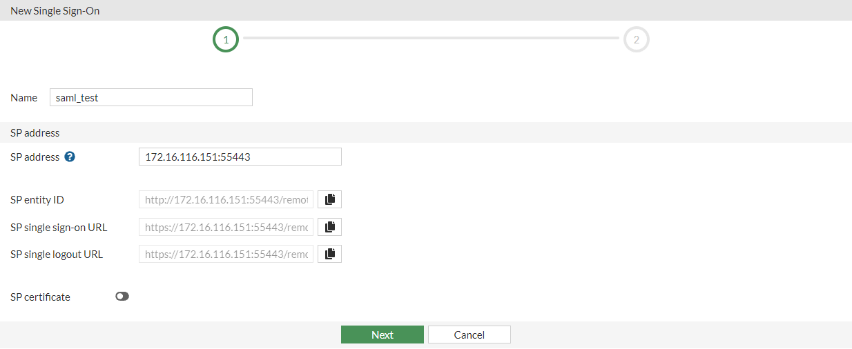 Agentless VPN with FortiAuthenticator as a SAML IdP | FortiGate ...