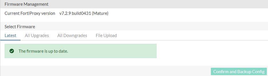 Firmware | FortiProxy 7.2.12 | Fortinet Document Library