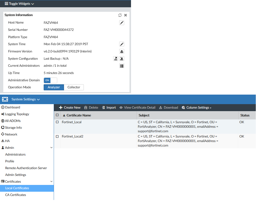 fortigate vm license cpu memory