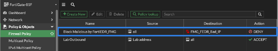 Configuring FortiManager | FortiEDR/XDR 7.0.0 | Fortinet Document Library