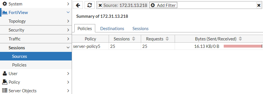Sessions | FortiWeb 6.2.8 | Fortinet Document Library