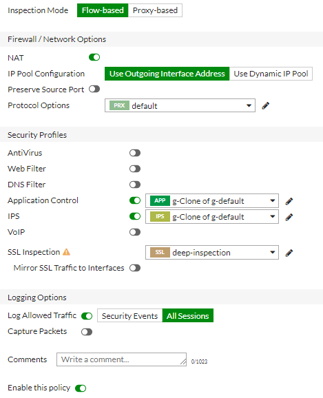 Cloud application view | FortiGate / FortiOS 6.2.15