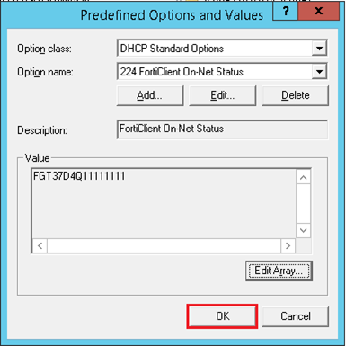 On-fabric Detection Rules | FortiClient 7.2.9 | Fortinet Document Library
