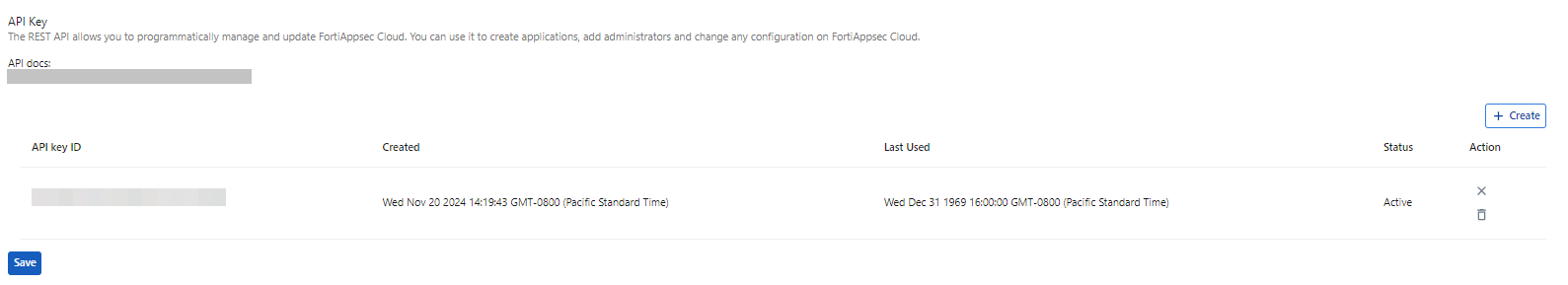 Settings | FortiAppSec Cloud | Fortinet Document Library