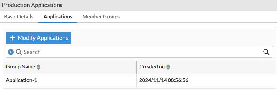 Application Groups | FortiDevSec 24.4.0 | Fortinet Document Library