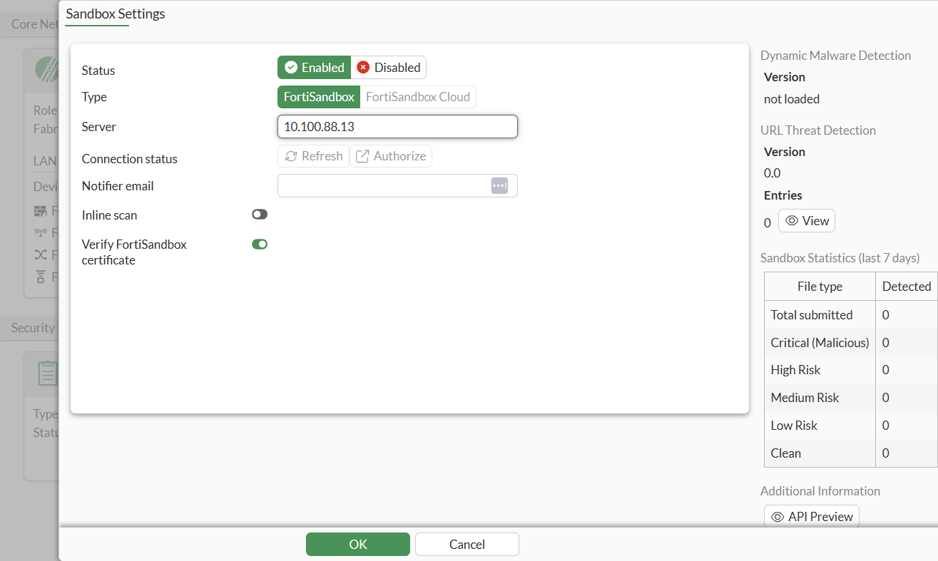 Configuring sandboxing | FortiGate / FortiOS 7.6.5 | Fortinet Document  Library
