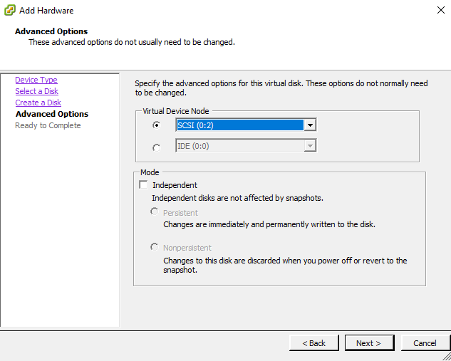 Configure virtual hardware settings | FortiProxy Private Cloud 7.6