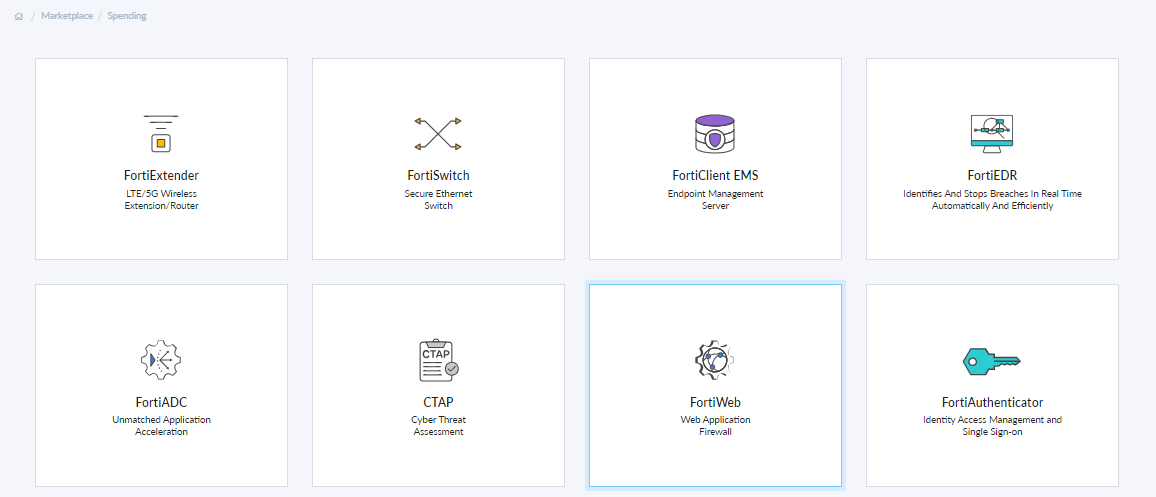 FortiWeb | FortiCloud Services 24.3.0 | Fortinet Document Library