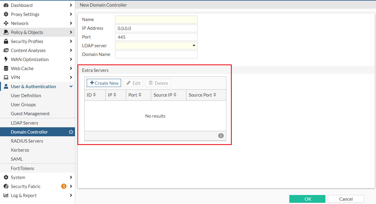 Other features and changes | FortiProxy 7.4.0