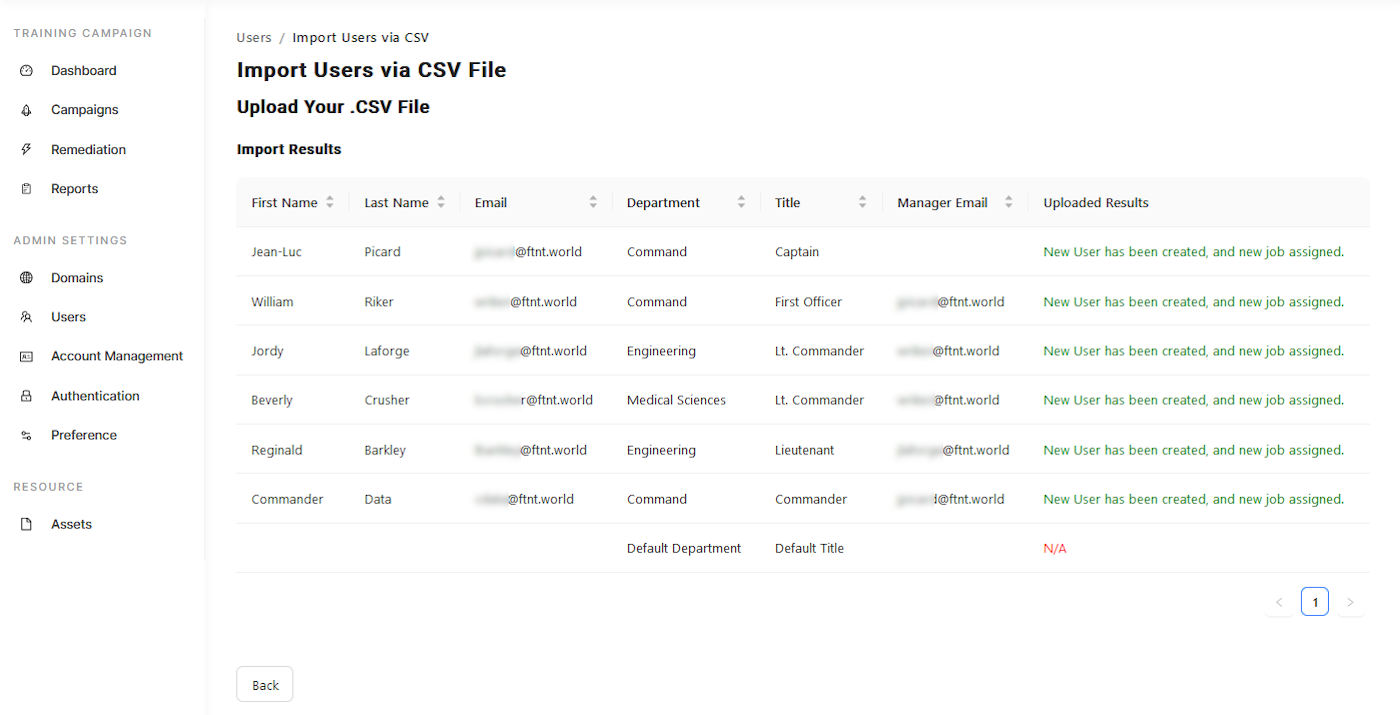 Creating and importing users | Security Awareness and Training 24.2.1 ...