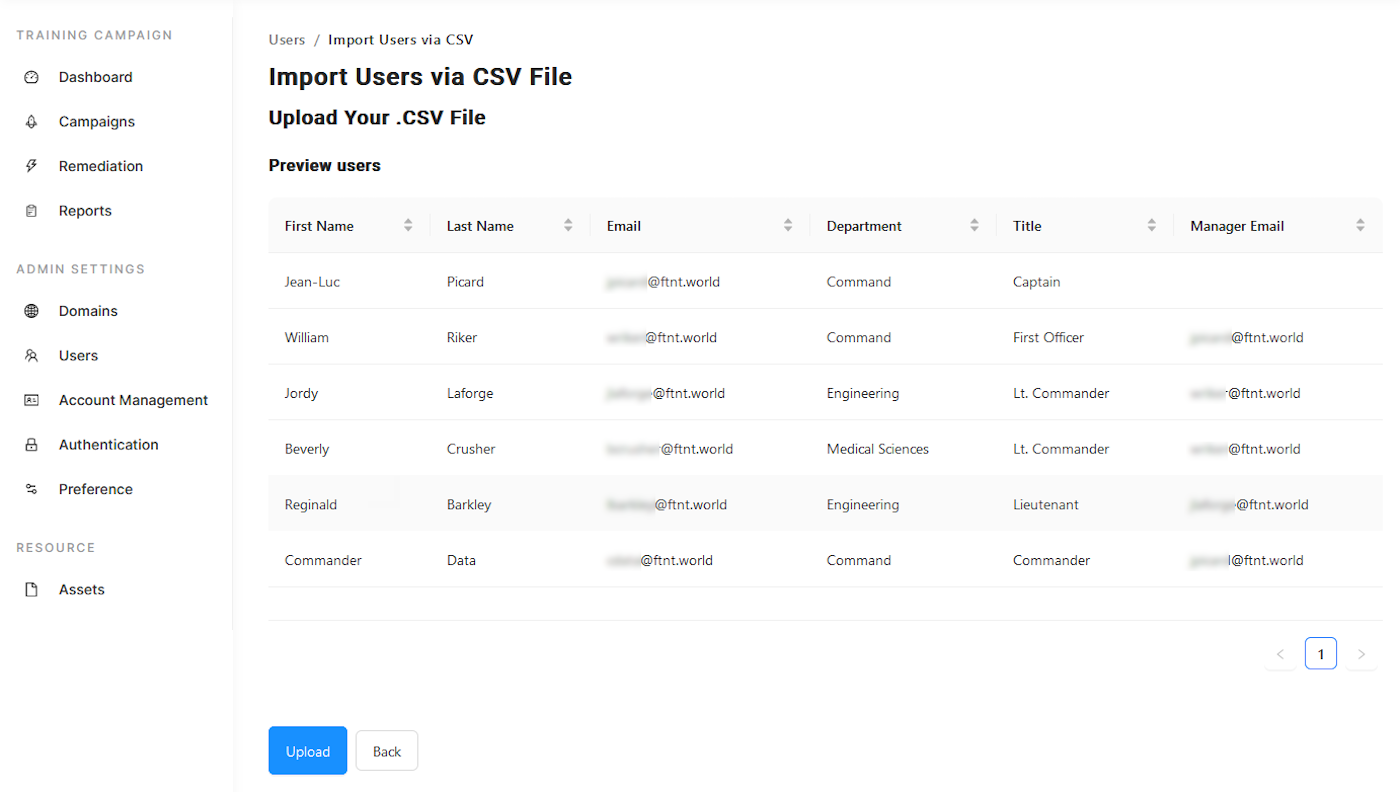 Creating and importing users | Security Awareness and Training 24.2.1 ...