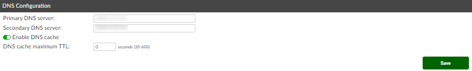 DNS | FortiAuthenticator 6.6.4 | Fortinet Document Library