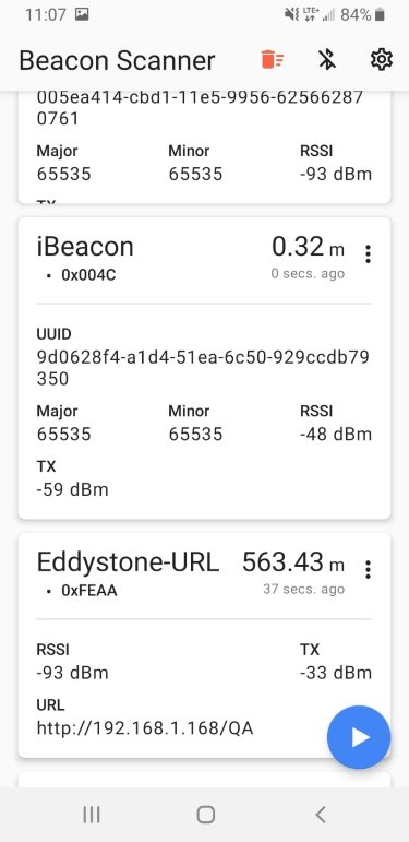 beacon uuid generator