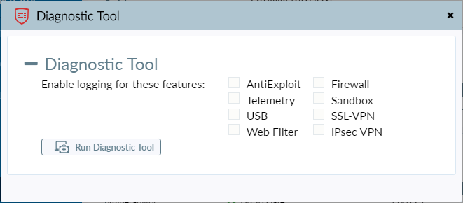 Diagnostic Tool | FortiClient 7.4.2 | Fortinet Document Library
