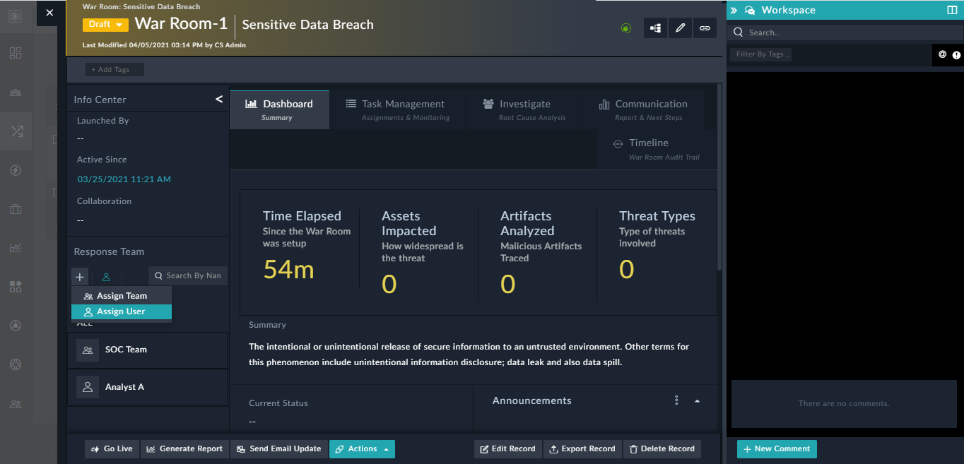 War Room Record - Infosec Panel