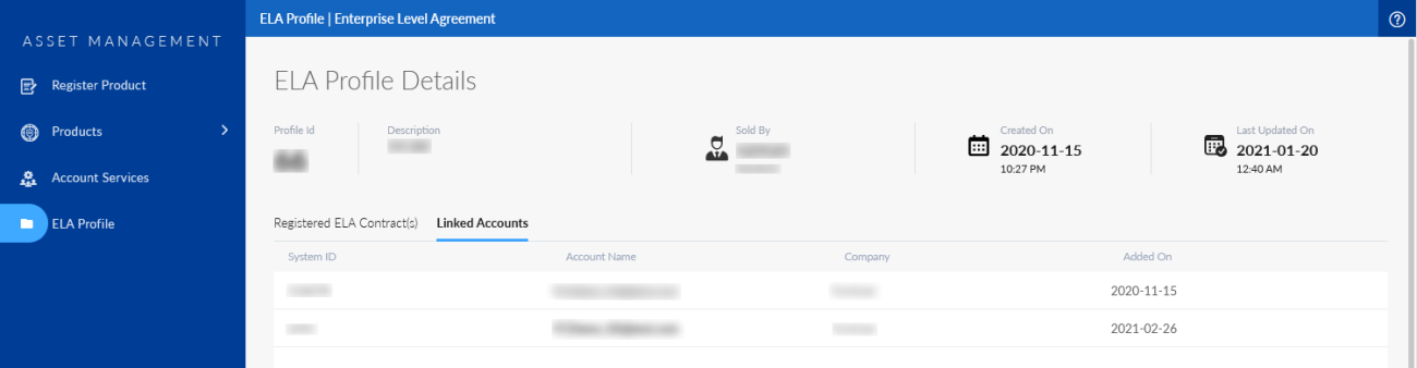 ELA profile | FortiCloud Account Services 23.3.a | Fortinet Document ...