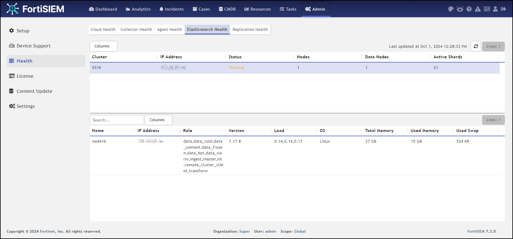 Upgrading to FortiSIEM 7.4.x | FortiSIEM 7.4.0 | Fortinet Document Library