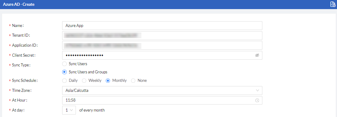 Azure AD Server | FortiPhish 24.3.0 | Fortinet Document Library