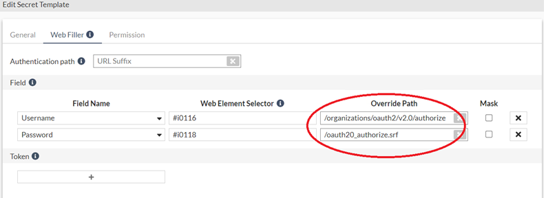 Creating a secret template | FortiPAM 1.6.0 | Fortinet Document Library