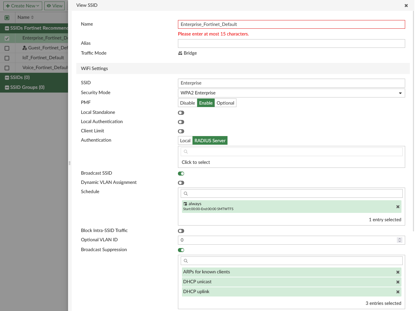 Using Fortinet recommended profiles | FortiManager 7.4.2 | Fortinet ...