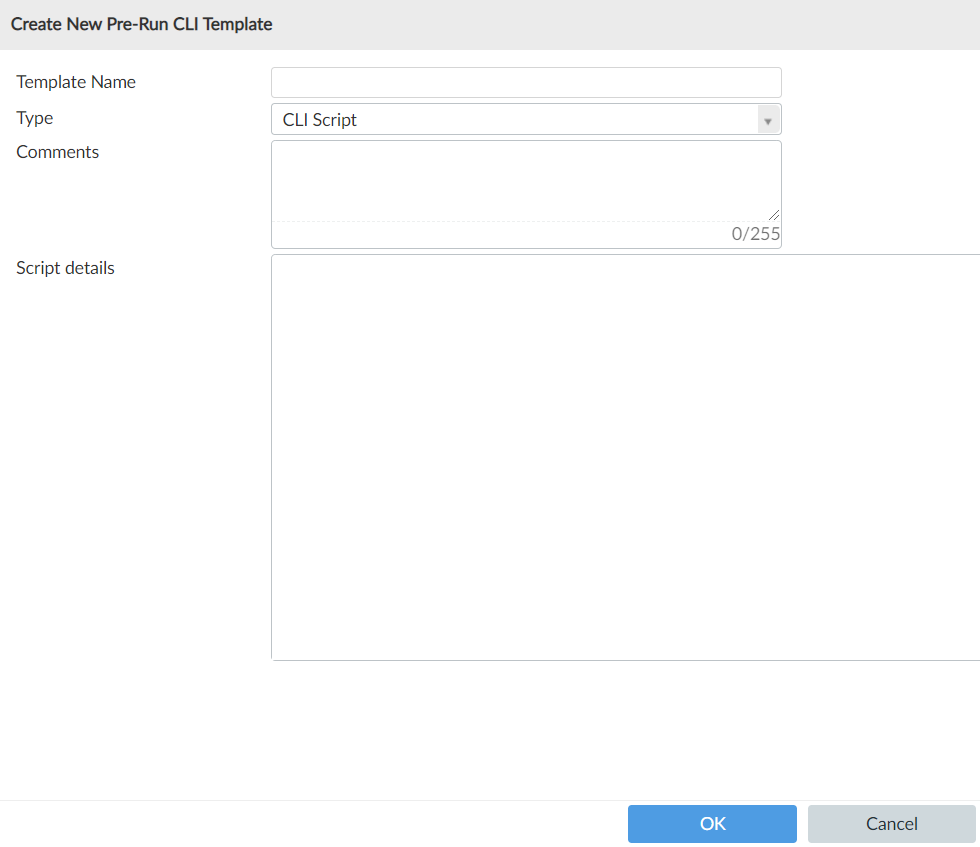 Adding CLI templates | FortiManager 7.4.2 | Fortinet Document Library