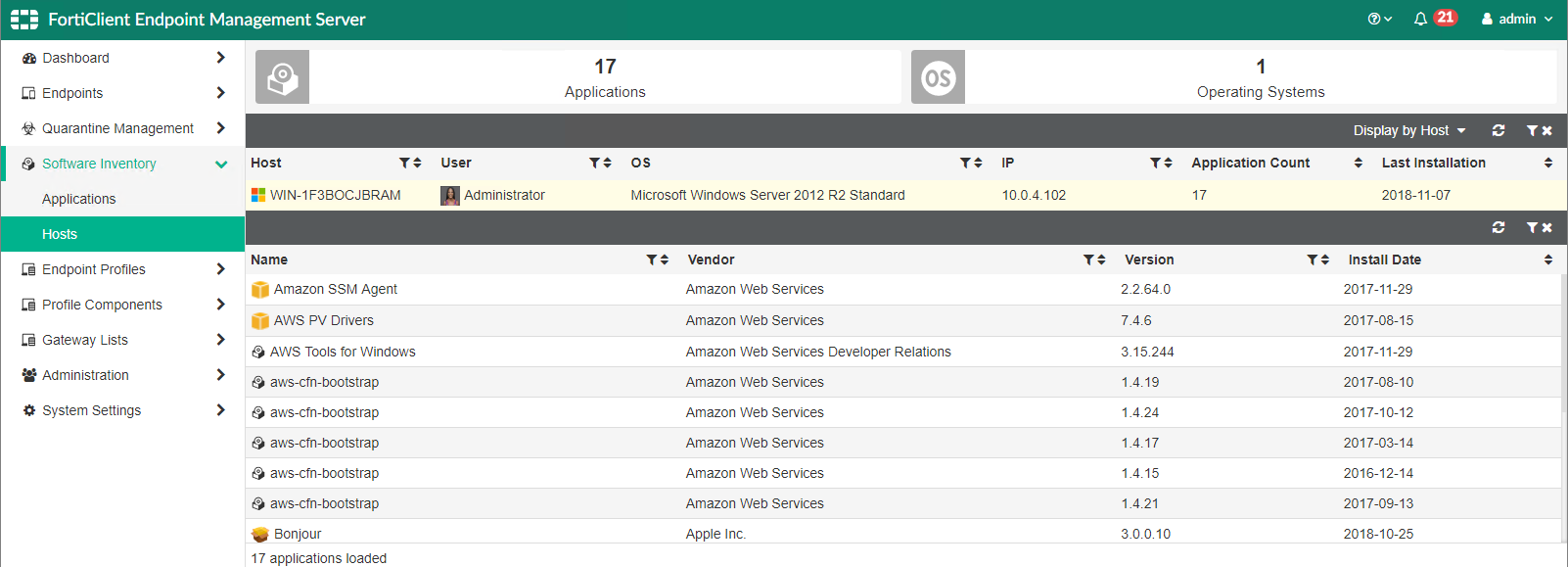Hosts | FortiClient 7.2.4 | Fortinet Document Library