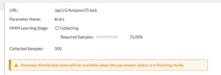 Editing and viewing machine learning models for API paths | FortiWeb 7. ...