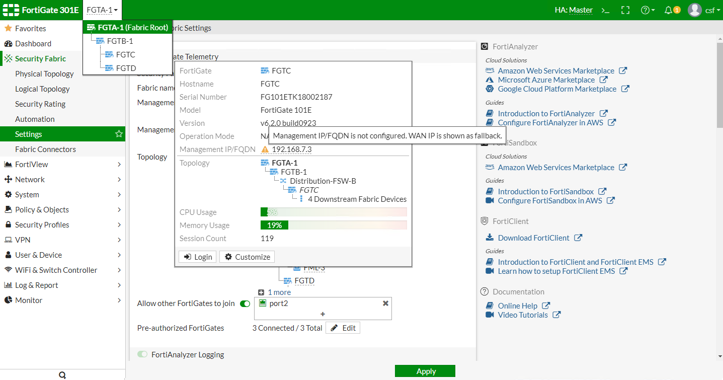 Fortigate ips monitor high memory usage